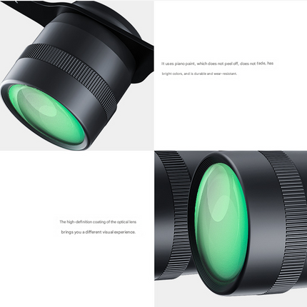 10x Telescope + Tri-colour Polarised Lens 10x HD Fishing Binocular Glasses - Polarized Zoom for Float Watching
