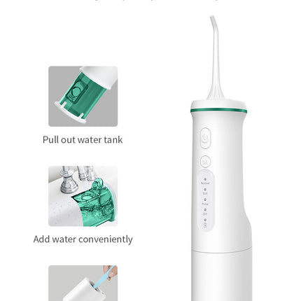 White Home Electric Oral Irrigator – product features