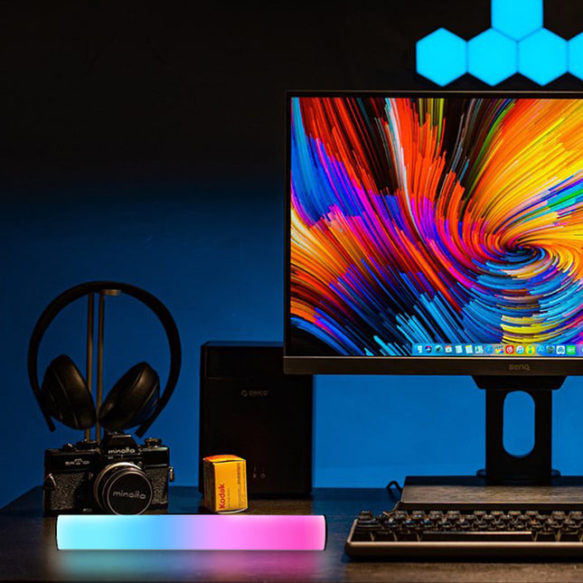 5V Graffiti Wifi Model 3W RGB Atmosphere Desk Lamp – product detail