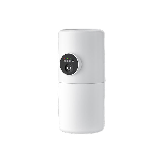 White ortable Desktop Dual-Spray Humidifier with Air Purification for Office and Bedroom