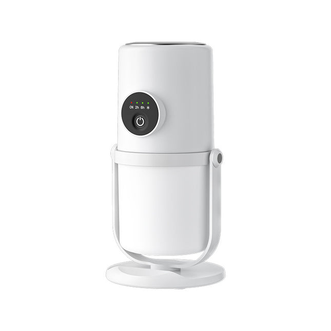 White Plus Base ortable Desktop Dual-Spray Humidifier with Air Purification for Office and Bedroom