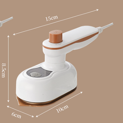 Green Mini Handheld Steam Iron - Portable Garment Steamer