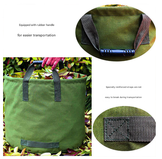 Black Durable Green Garden Leaf Collection Bag – product detail