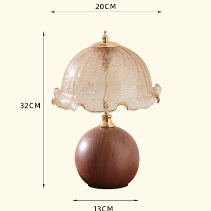 Warm Light French-Inspired Bedside Lamp - Modern Minimalist Warm Light