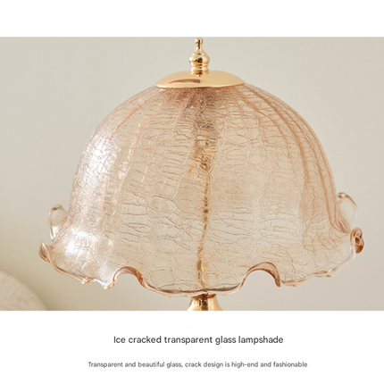 Warm Light French-Inspired Bedside Lamp - Modern Minimalist Warm Light