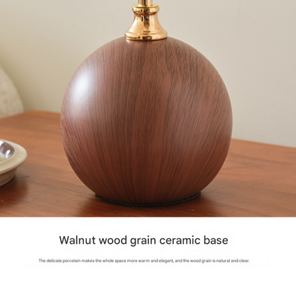 Warm Light French-Inspired Bedside Lamp - Modern Minimalist Warm Light