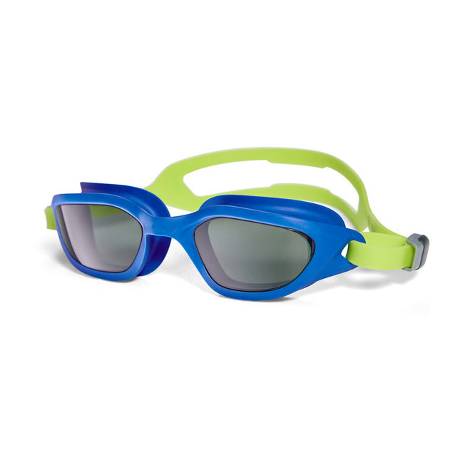 Blue-green Premium Full-View Anti-Fog Adult Swim Goggles with Transparent Case V888-ELOSUNG28579
