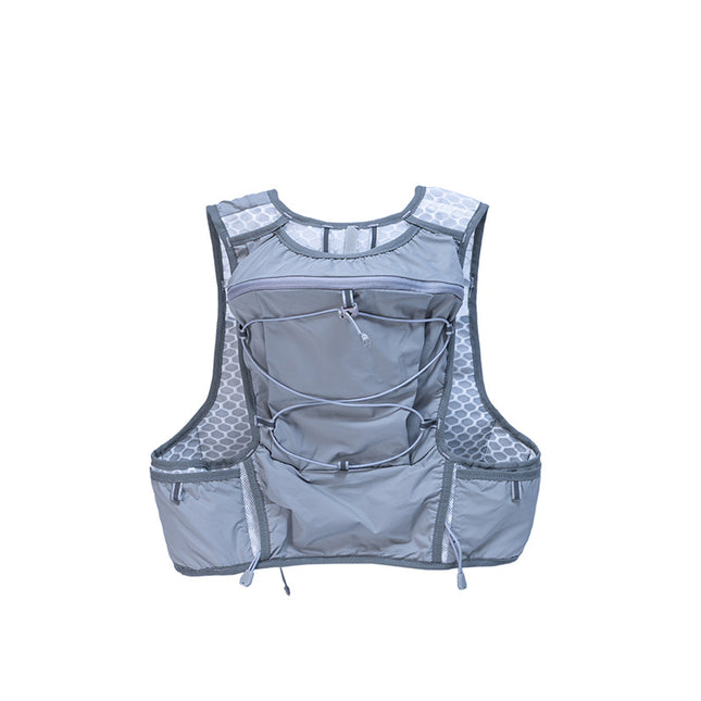 Grey Hydration Backpack for Trail Running Marathon and Cycling V888-ELOSUNG28654