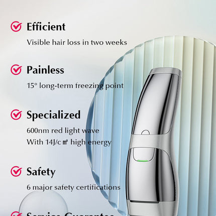 IPL Freezing Point Hair Removal Device with Sapphire Head - 120W
