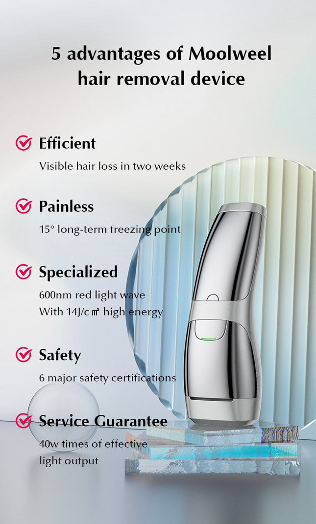 IPL Freezing Point Hair Removal Device with Sapphire Head – product detail