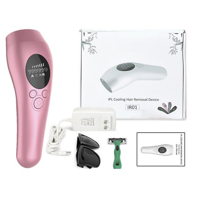 Pink Light Spot Beauty Hair Removal Device
