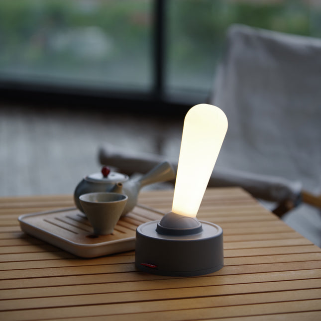 Grey Vintage Toggle Rechargeable Night Light – product detail