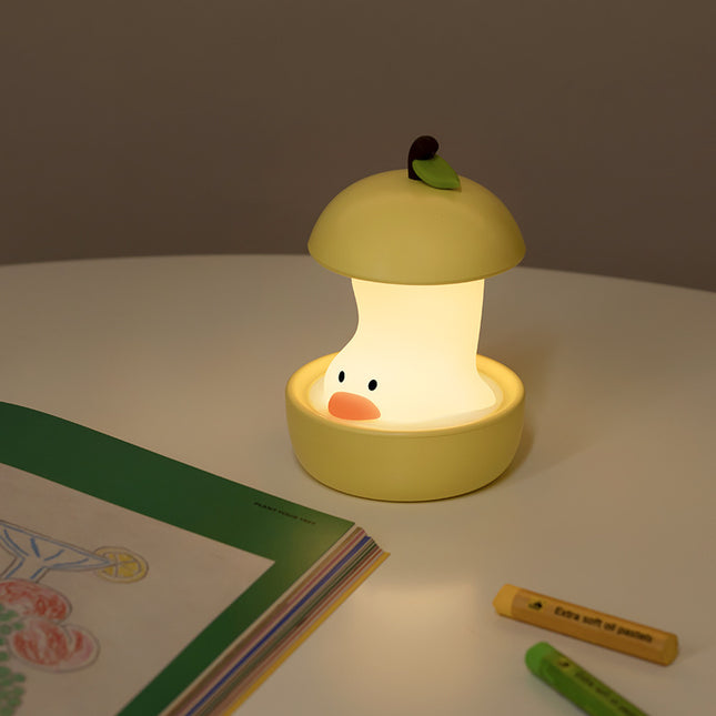 Green Colorful Duck Pear USB Night Light
