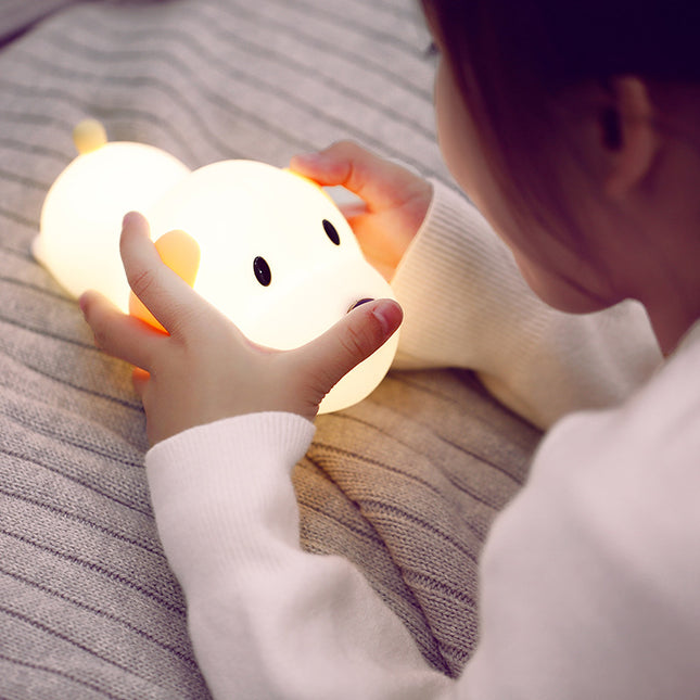 Dopey Dog Children's Silicone Night Light with Tap Control V888-ELOSUNG28705