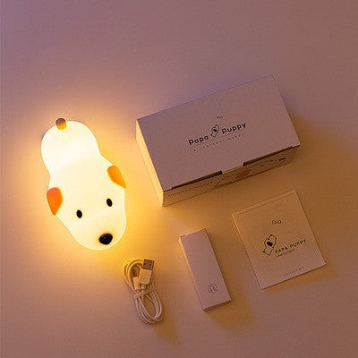Dopey Dog Children's Silicone Night Light with Tap Control – product detail