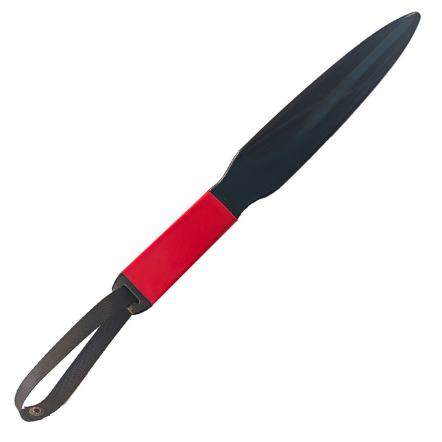 Red Handle Plus Black Lanyard Heavy-Duty Dog Training Pry Stick for Large Breeds 35 cm V888-ELOSUNG28775