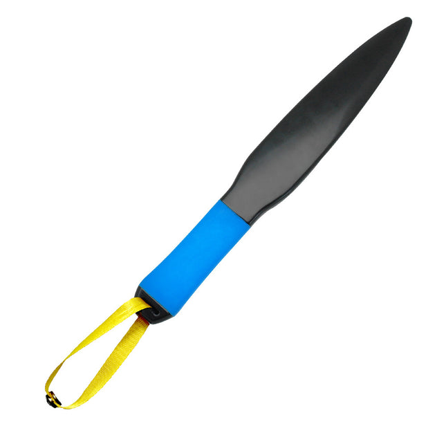 Blue Handle Plus Yellow Lanyard Heavy-Duty Dog Training Pry Stick for Large Breeds 35 cm