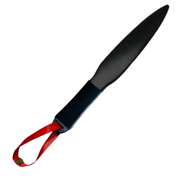 Black Handle Plus Red Lanyard Heavy-Duty Dog Training Pry Stick for Large Breeds 35 cm V888-ELOSUNG28819