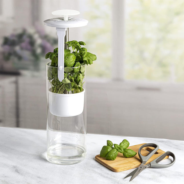 White Premium Herb Savor & Freshness Keeper
