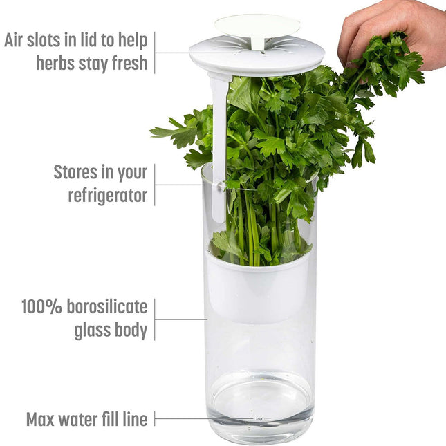 Green Premium Herb Savor & Freshness Keeper – product detail