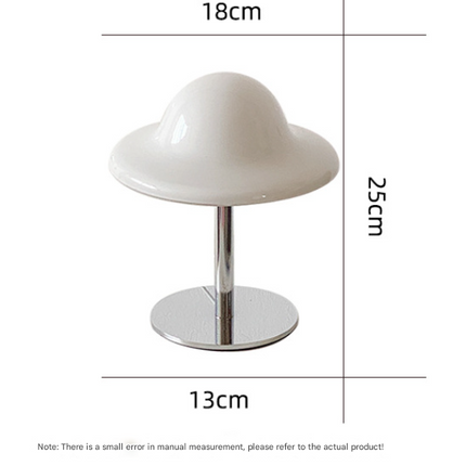 25cm Heart Egg Tart Table Lamp with Adjustable Color and Brightness