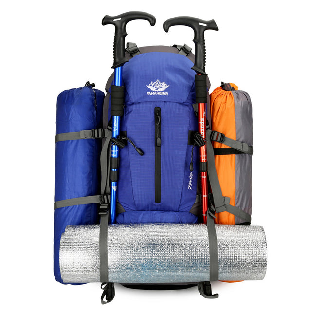 Black Nylon Hiking Backpack – product detail