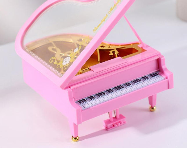 Classical Grand Piano Music Box with Dancing Ballerina(Regular version