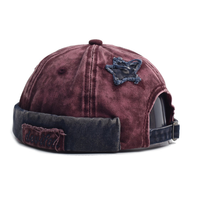 Vintage Washed Cotton Docker Cap