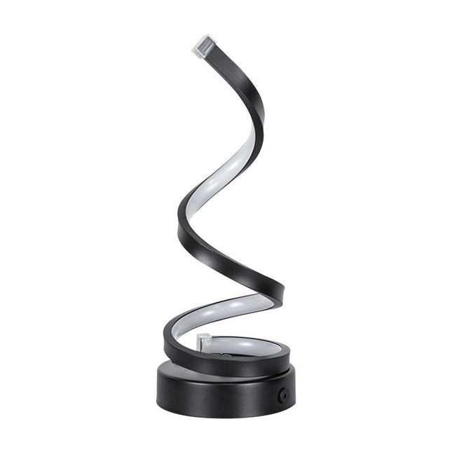 Modern Spiral LED Table Lamp