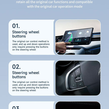 2-in-1 Wireless CarPlay & Android Auto Adapter – product features
