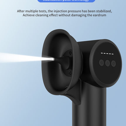 Automatic Electric Ear Wax Removal & Irrigation System - 5 Modes, USB-C, Hot Air Drying(white)