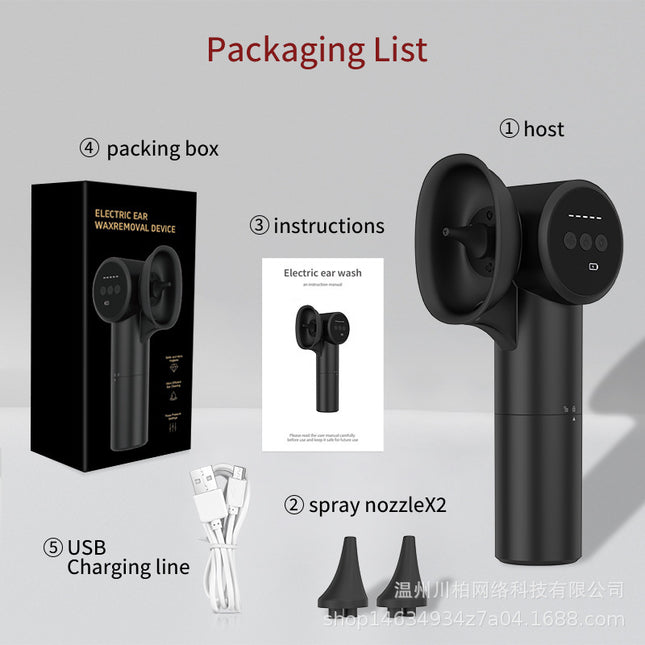Automatic Electric Ear Wax Removal & Irrigation System