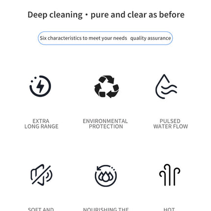 Automatic Electric Ear Wax Removal & Irrigation System - 5 Modes, USB-C, Hot Air Drying(black)