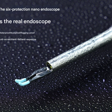 Smart Visual Ear Cleaner with HD Endoscope & Precision Tweezers - Safe for Adults & Children(Dark blue)