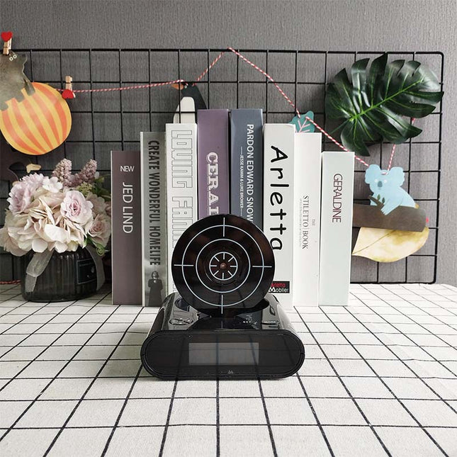 Gun Alarm Clock