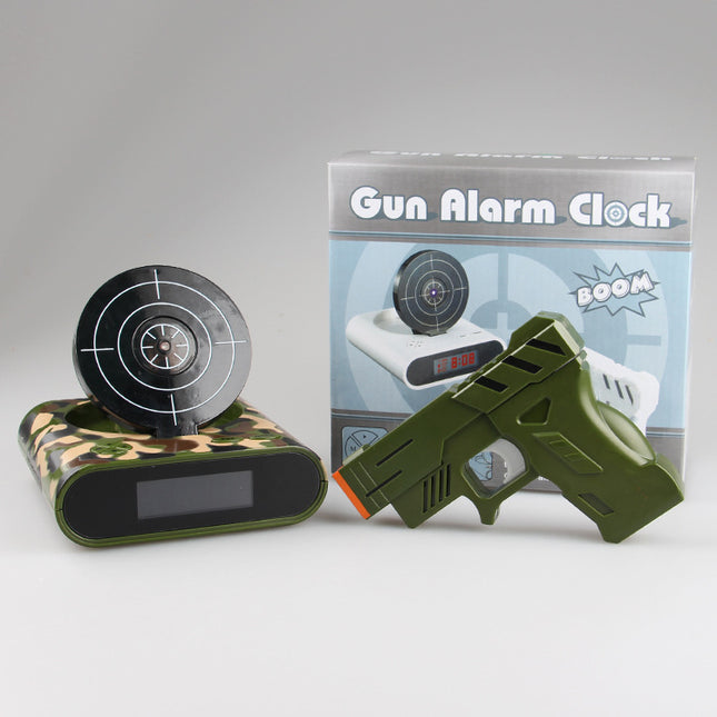 Gun Alarm Clock