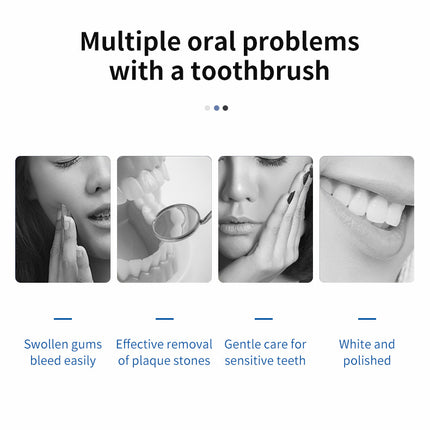 Professional Sonic Electric Toothbrush - 5 Modes, 40000 VPM, 180-Day Battery, IPX7 Waterproof with 4 Brush Heads(pink)