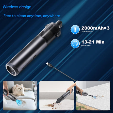 Portable Cordless Handheld Vacuum Cleaner – design and finish