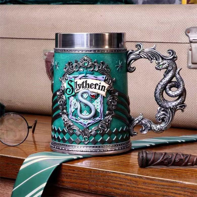 Collectible Fantasy House Crest Tankard Mug