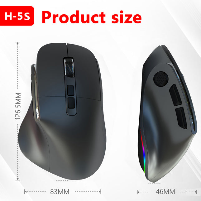 Ergonomic Vertical Wireless Mouse – product detail