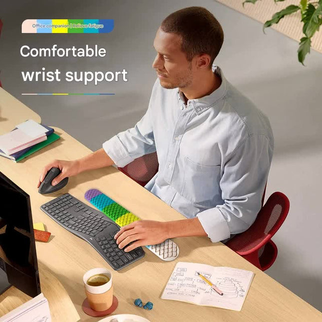 Ergonomic Keyboard & Mouse Wrist Rest Set – product detail