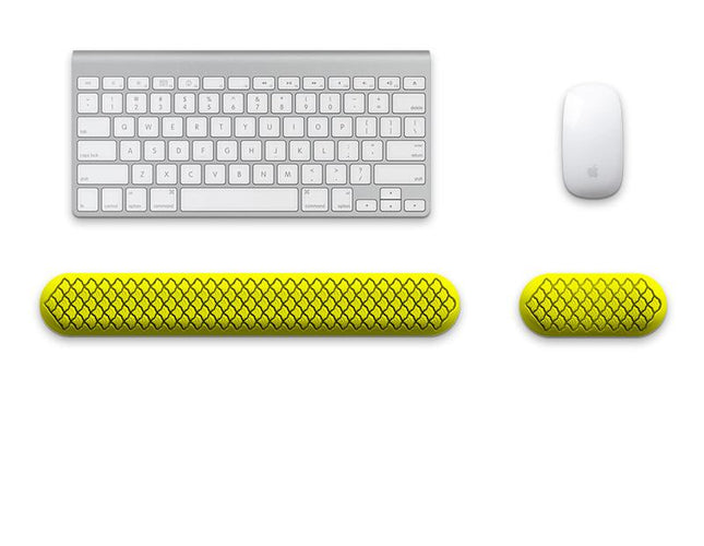Ergonomic Keyboard & Mouse Wrist Rest Set