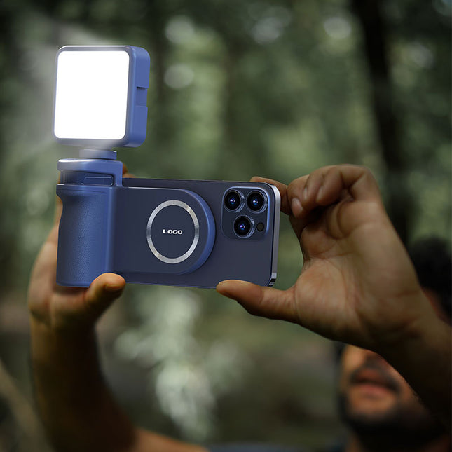 MagSafe Compatible Camera Grip & Phone Stand with Detachable Bluetooth Remote – product detail