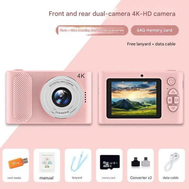 Ultra HD 4K Dual Lens Digital Camera