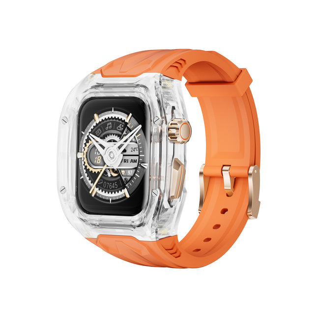 Transparent PC Plus TPU Sports Watch Strap & Case for Smart Watch