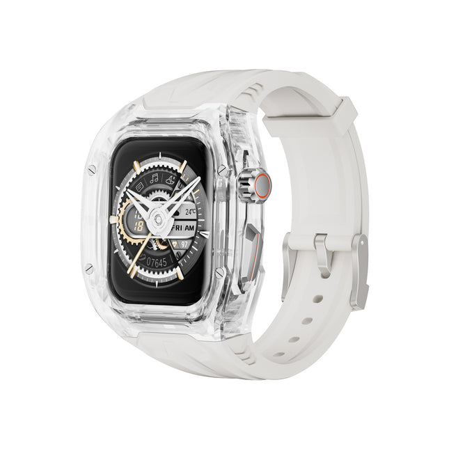 Transparent PC Plus TPU Sports Watch Strap & Case for Smart Watch