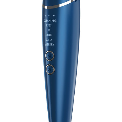Multi-Function Facial Beauty Device - 6 Modes, 3 Intensity Levels, LED Therapy & Magnetic Charging(blue)