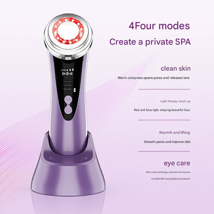 4-in-1 Facial Beauty Device – shape and profile