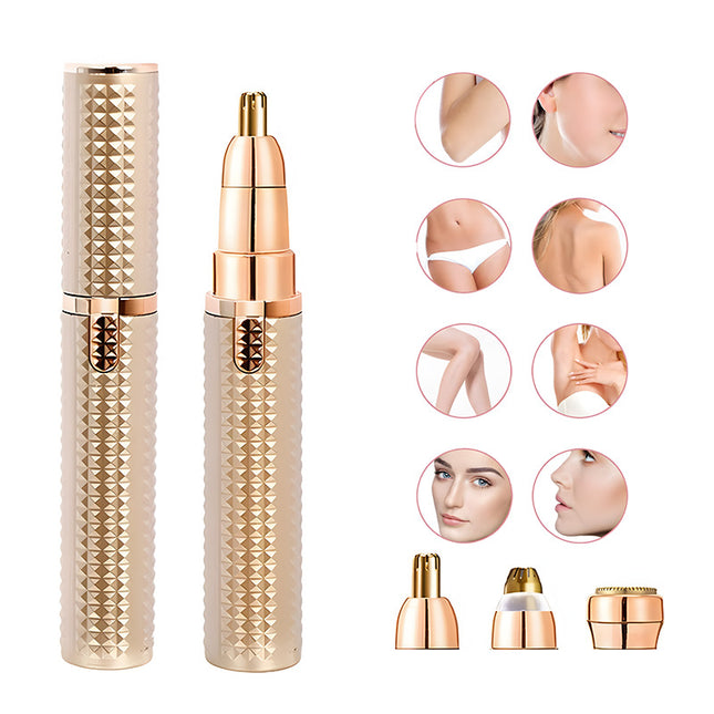 3-in-1 Rechargeable Electric Trimmer for Women – product detail