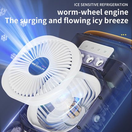 White 3-in-1 Portable Air Cooler Fan – design and finish